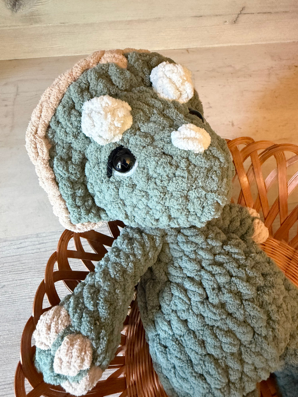 Crochet Dino Snuggler