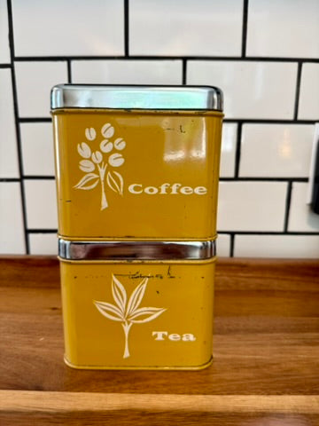 Vintage Lincoln BeautyWare Coffee Canisters