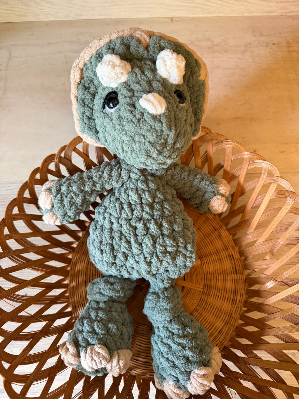 Crochet Dino Snuggler