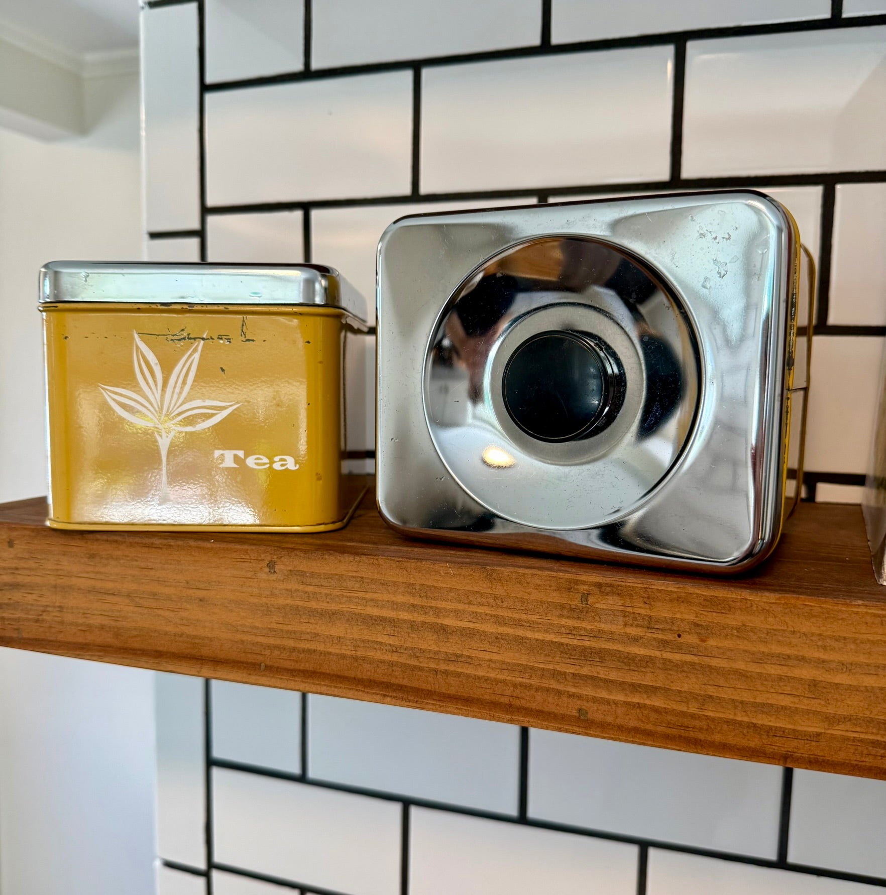 Vintage Lincoln BeautyWare Coffee Canisters