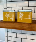 Vintage Lincoln BeautyWare Coffee Canisters