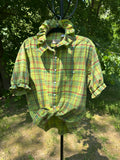 Short Ruffle Collar Shirt