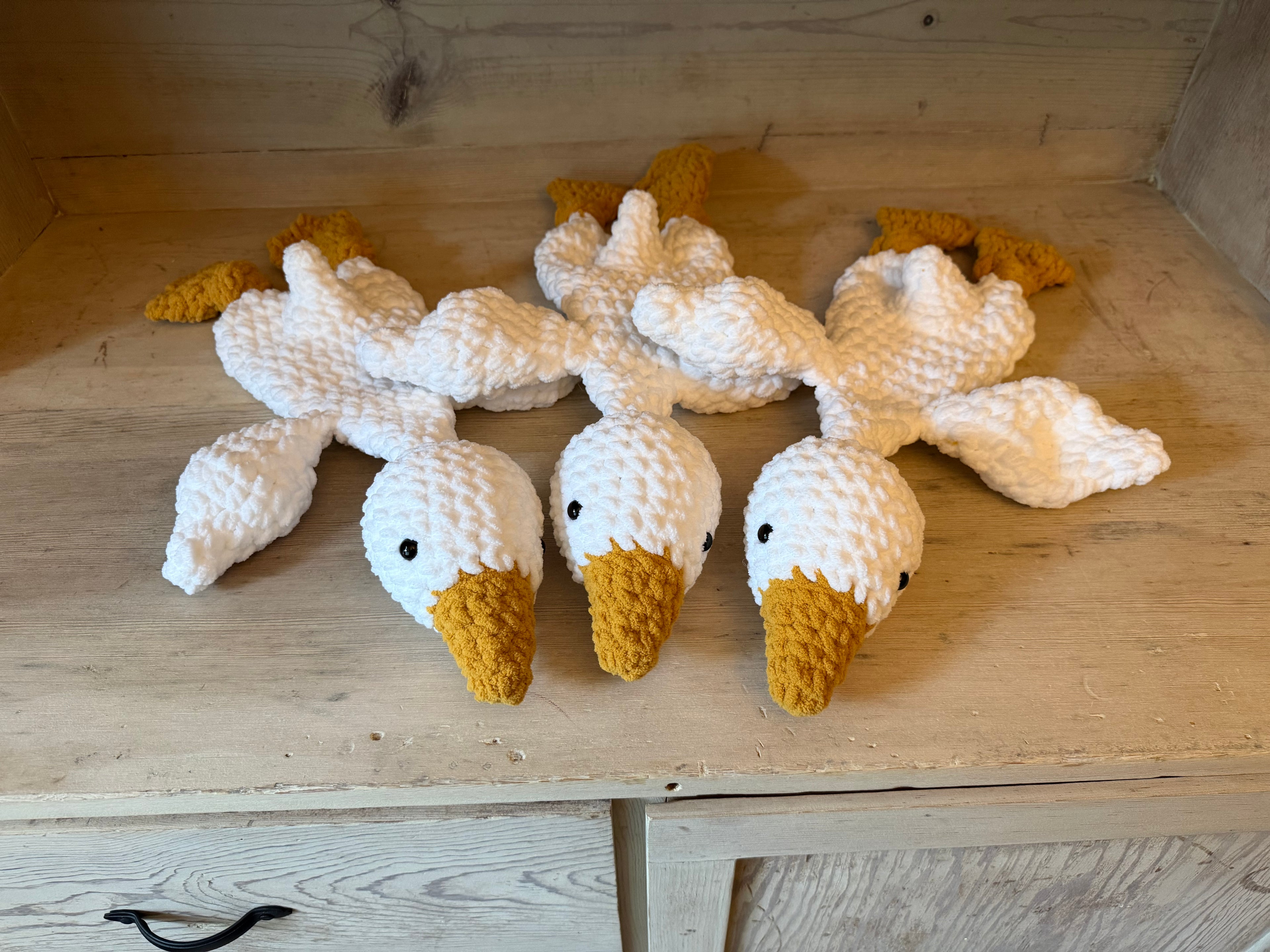 Handmade Goose Snuggler