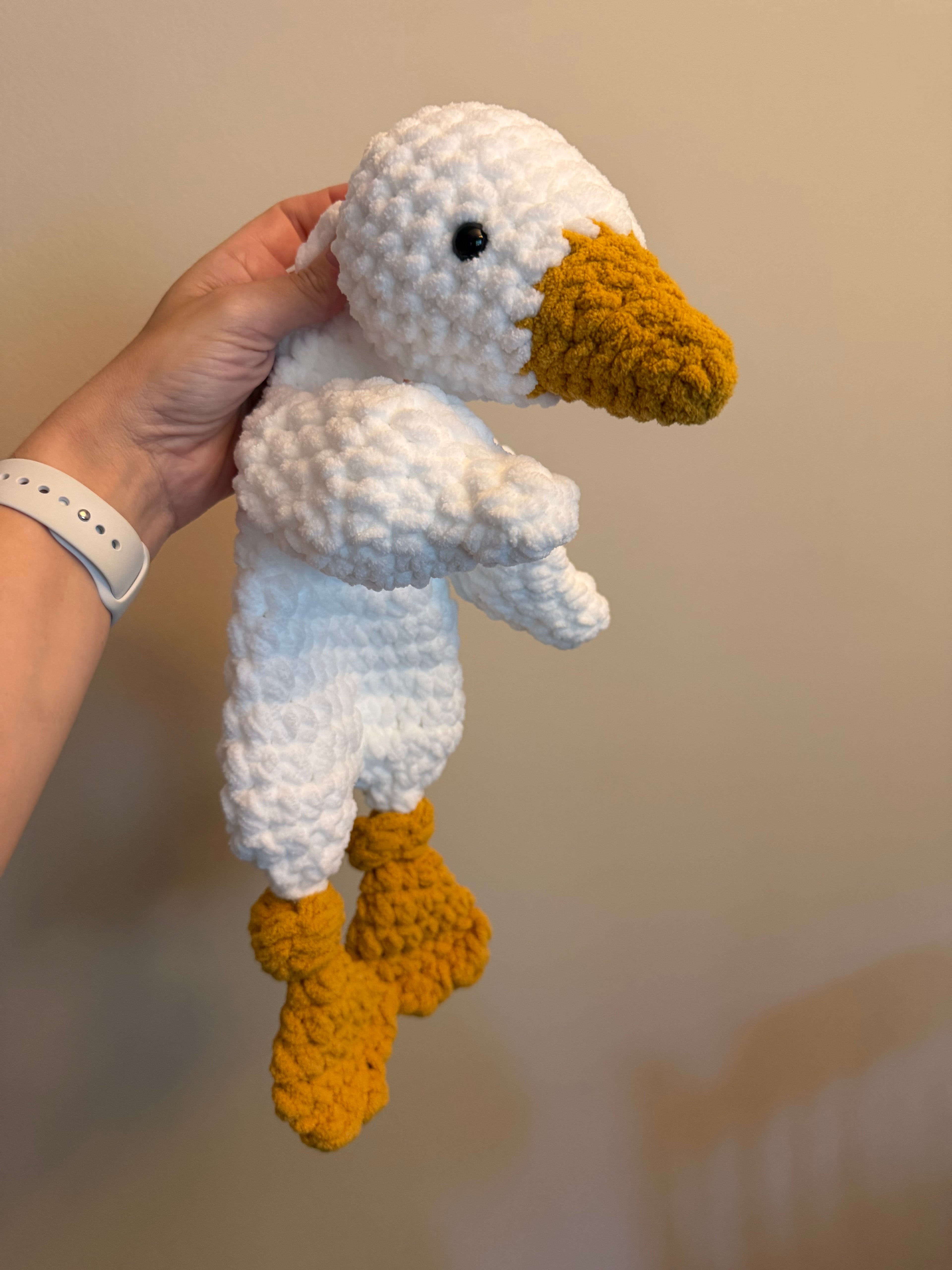 Handmade Goose Snuggler