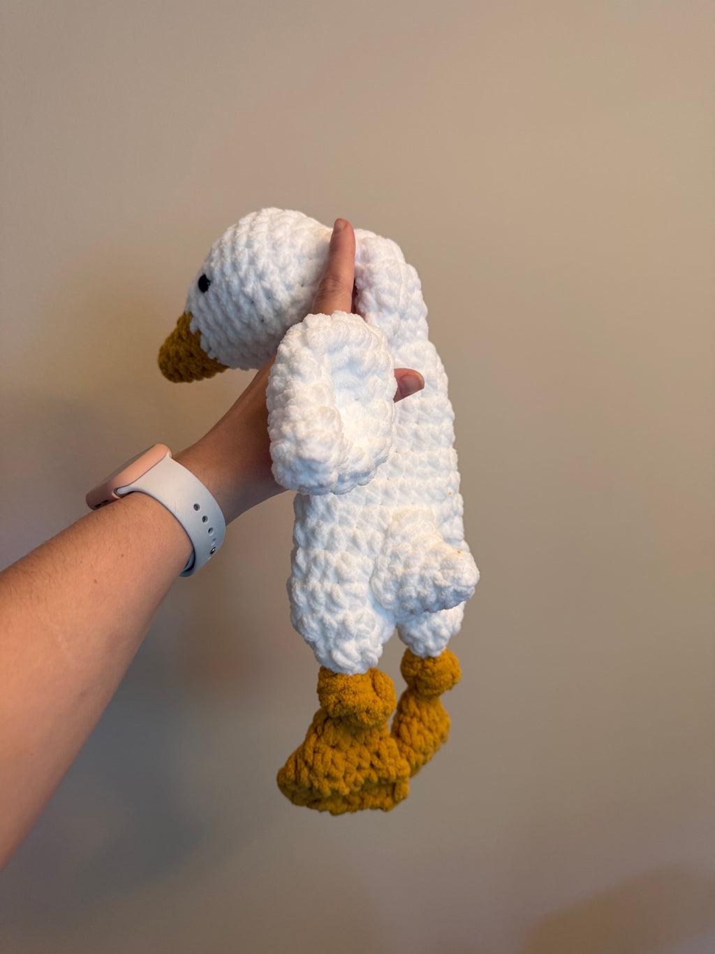 Handmade Goose Snuggler