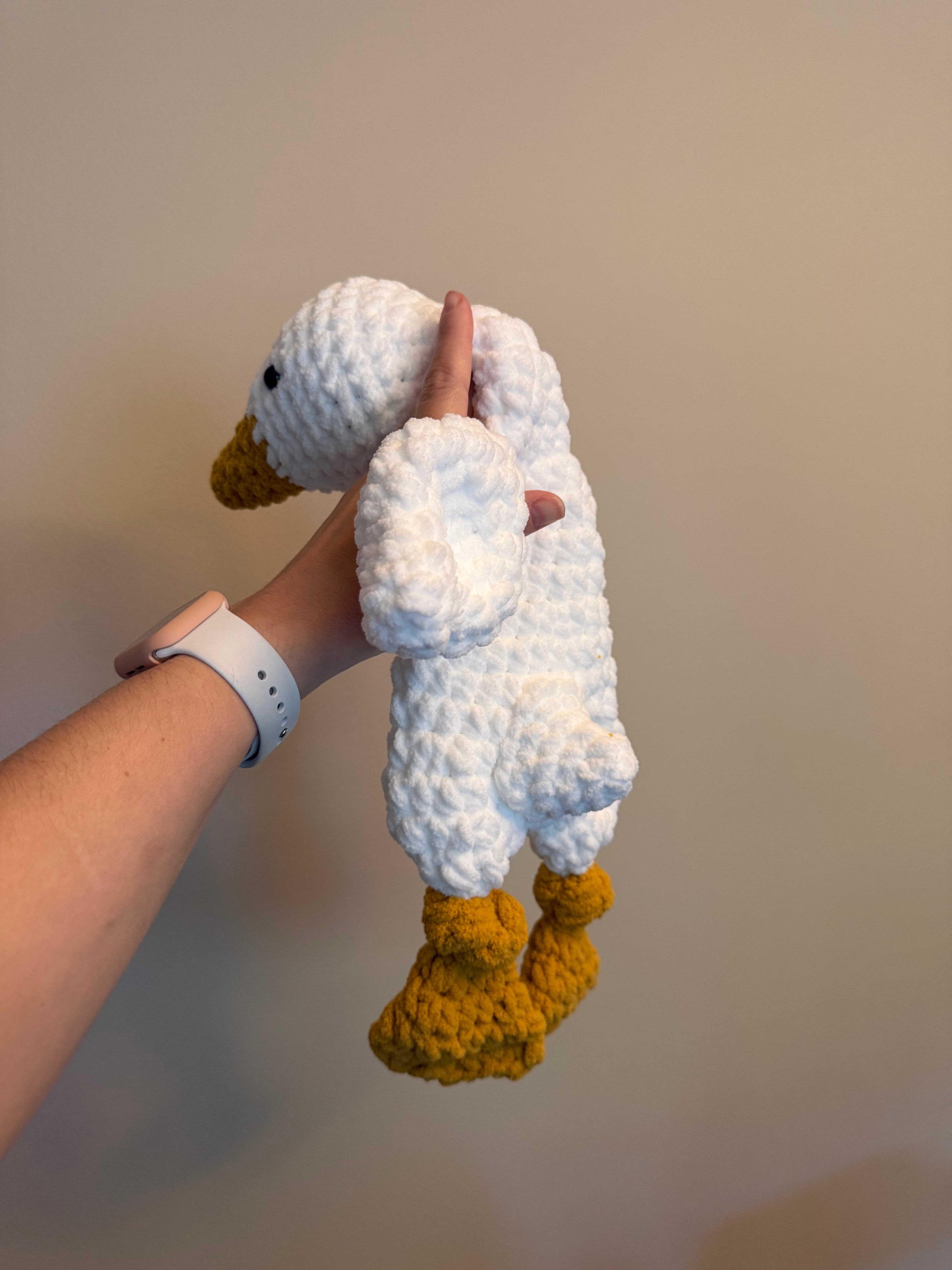 Handmade Goose Snuggler