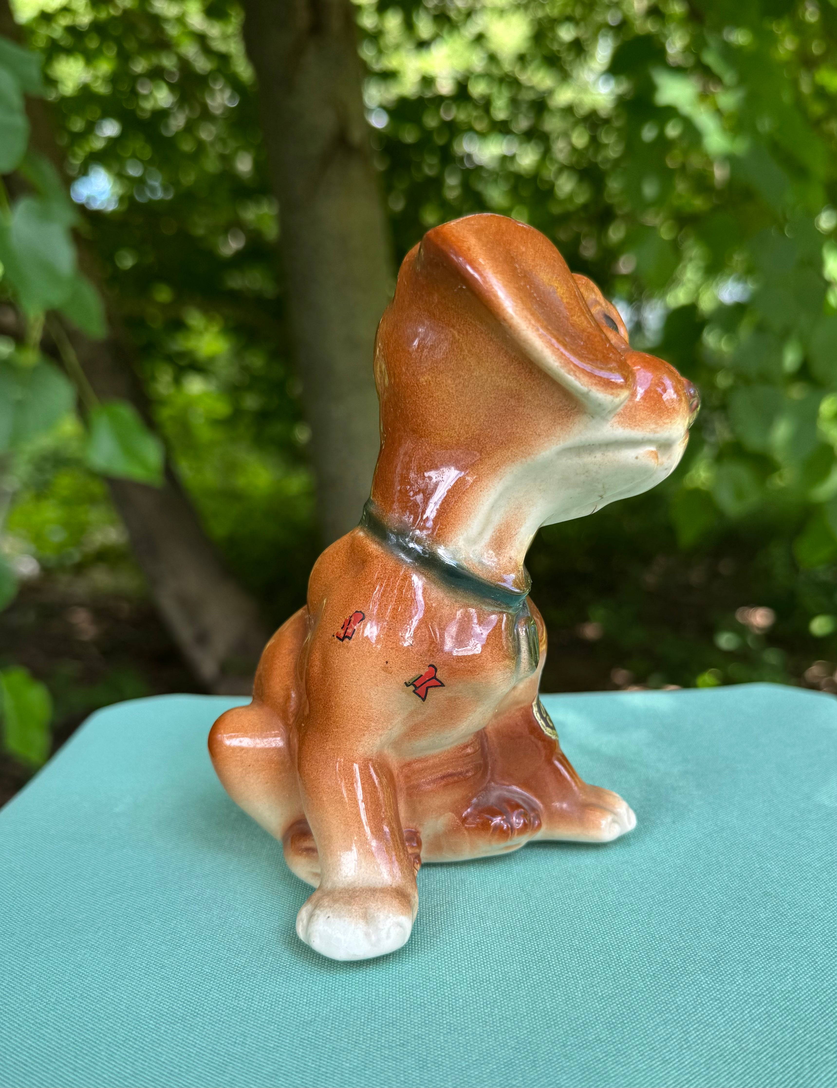 Vintage Royal Copley Cocker Spaniel Puppy Figurine