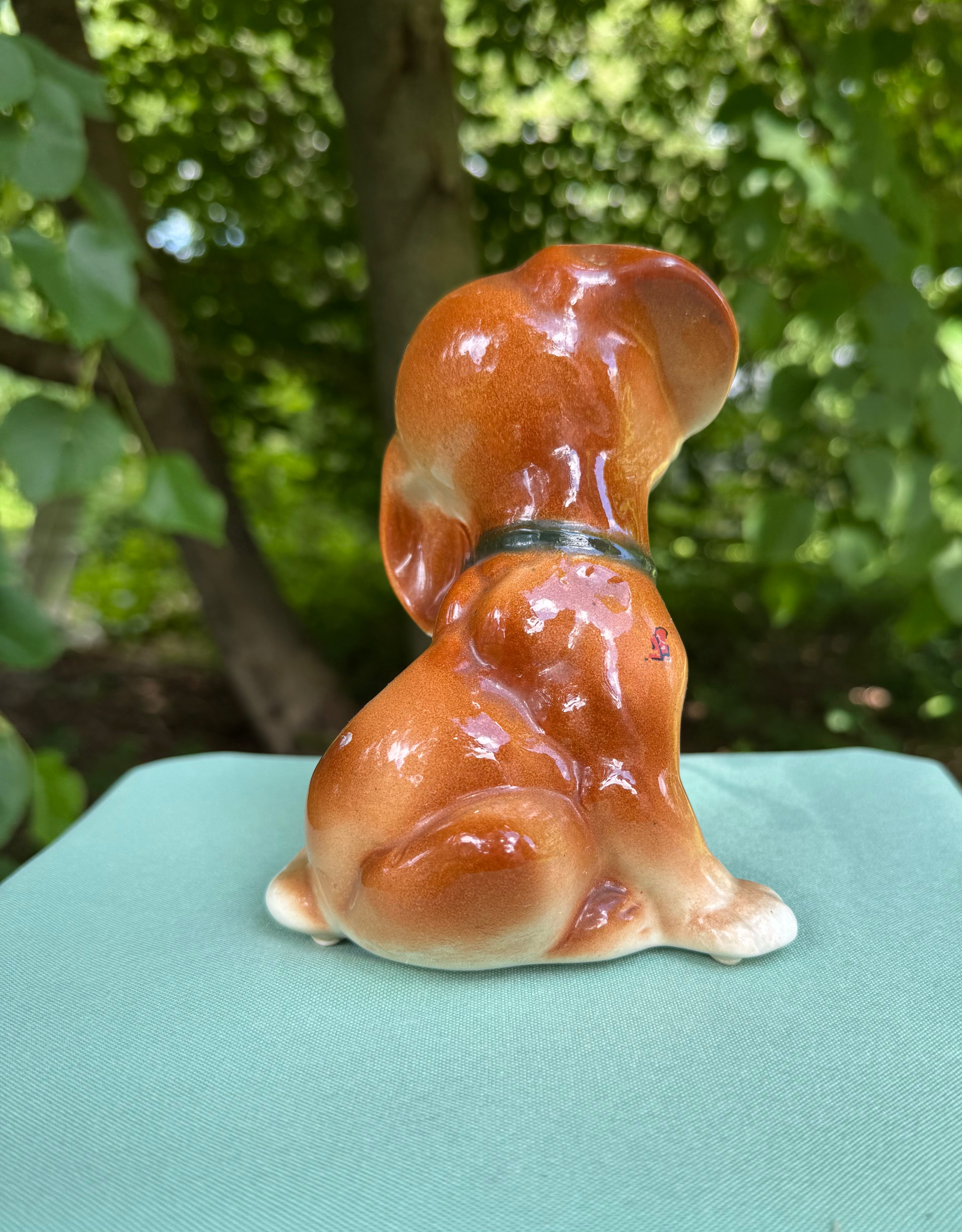 Vintage Royal Copley Cocker Spaniel Puppy Figurine