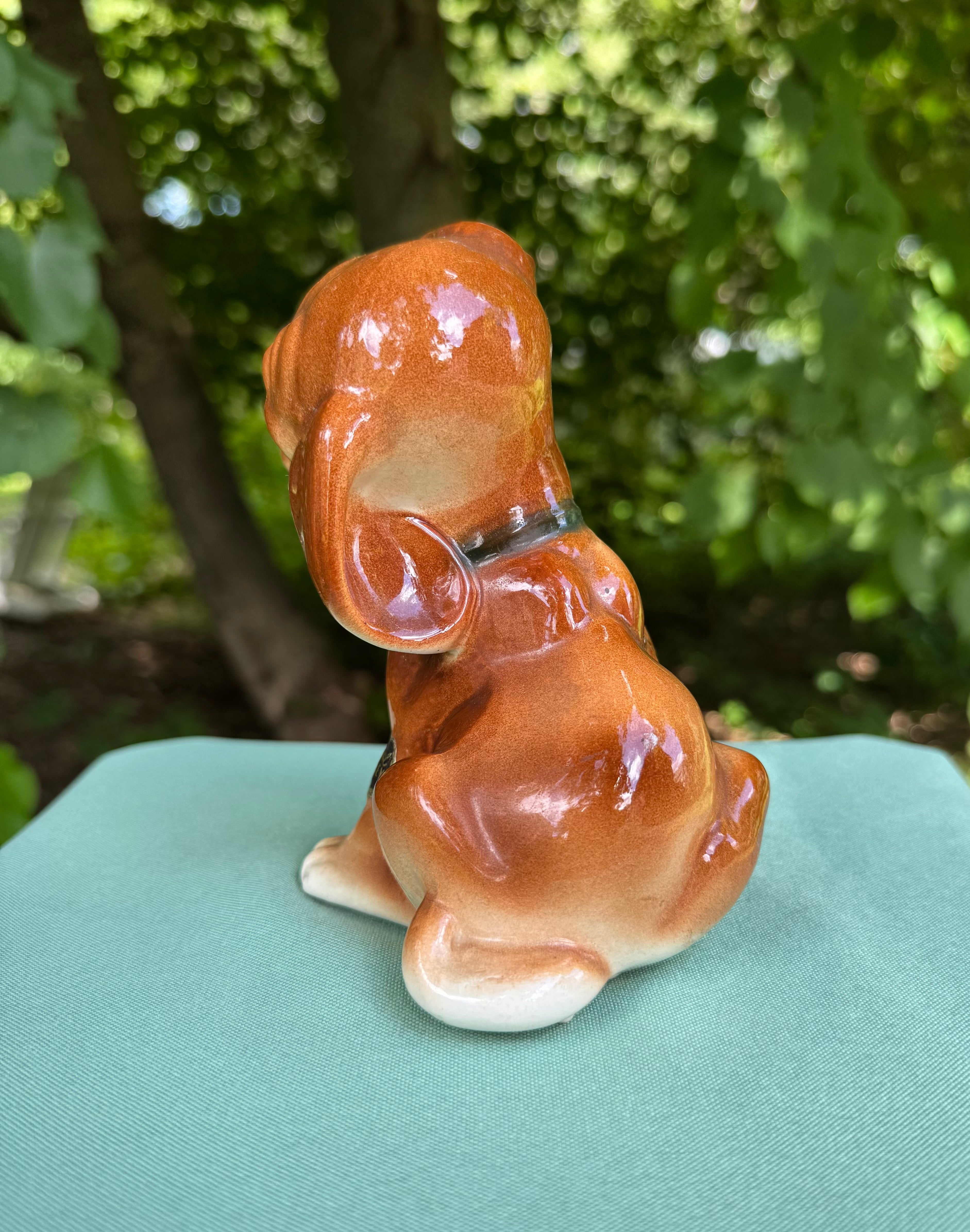 Vintage Royal Copley Cocker Spaniel Puppy Figurine