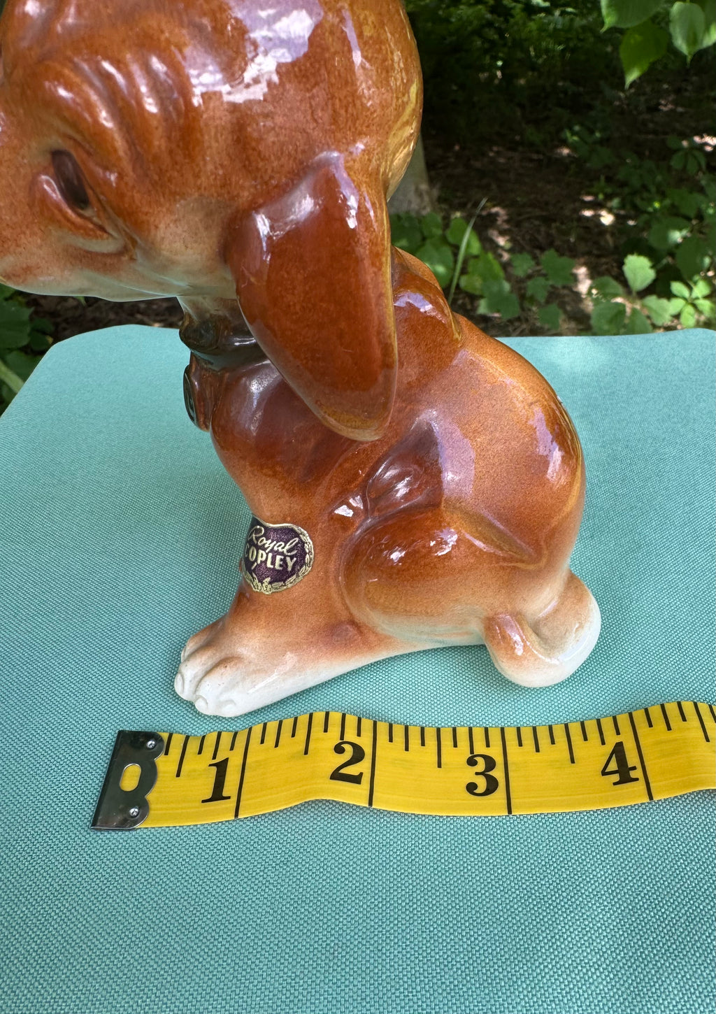 Vintage Royal Copley Cocker Spaniel Puppy Figurine