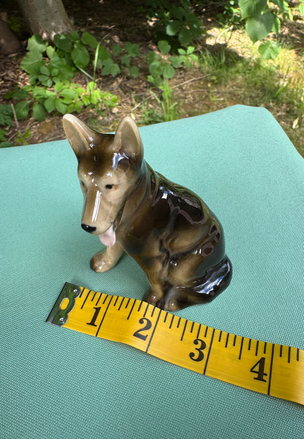 Vintage UCAGCO Germain Shepherd Figurine (Made in Japan)