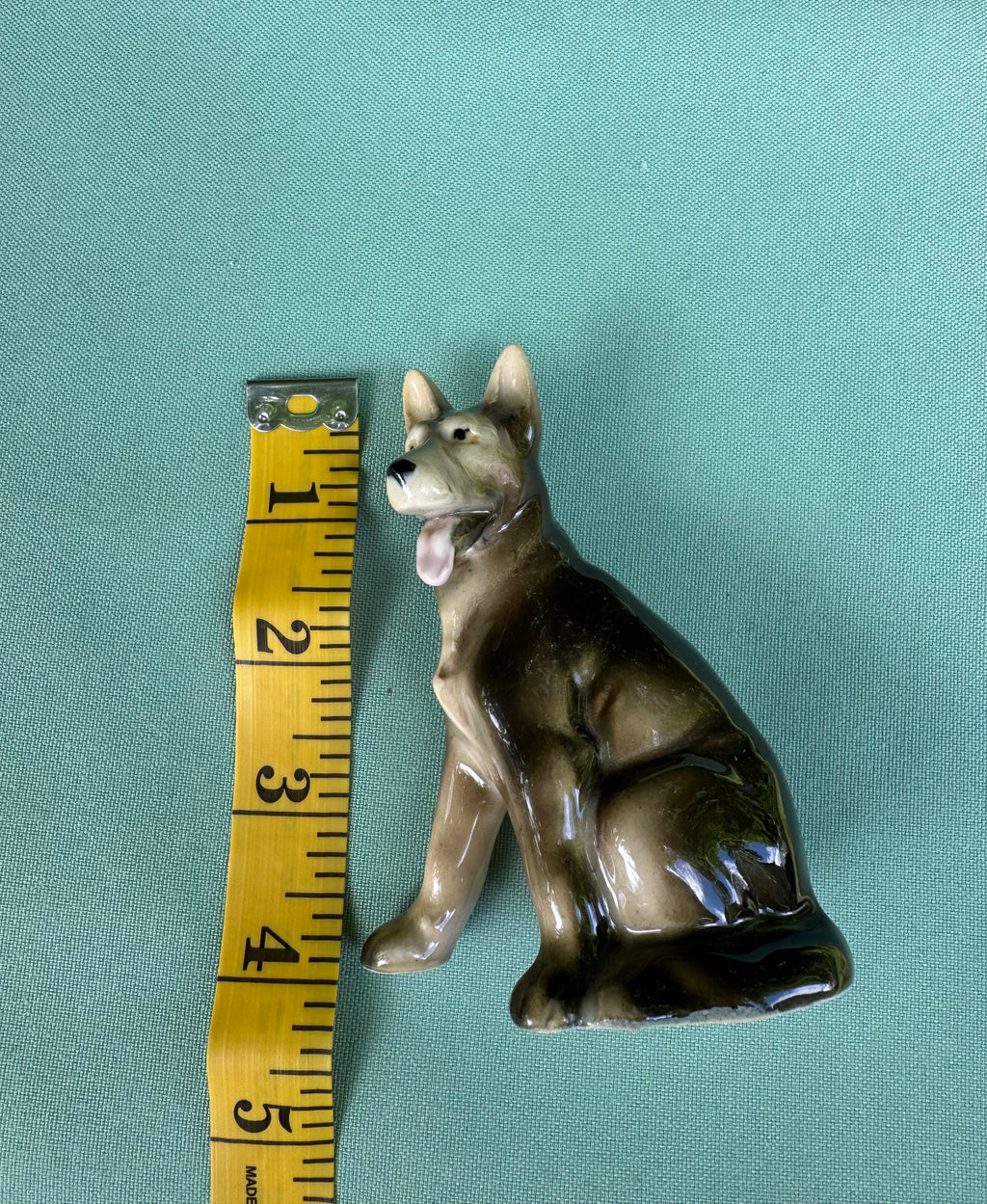 Vintage UCAGCO Germain Shepherd Figurine (Made in Japan)