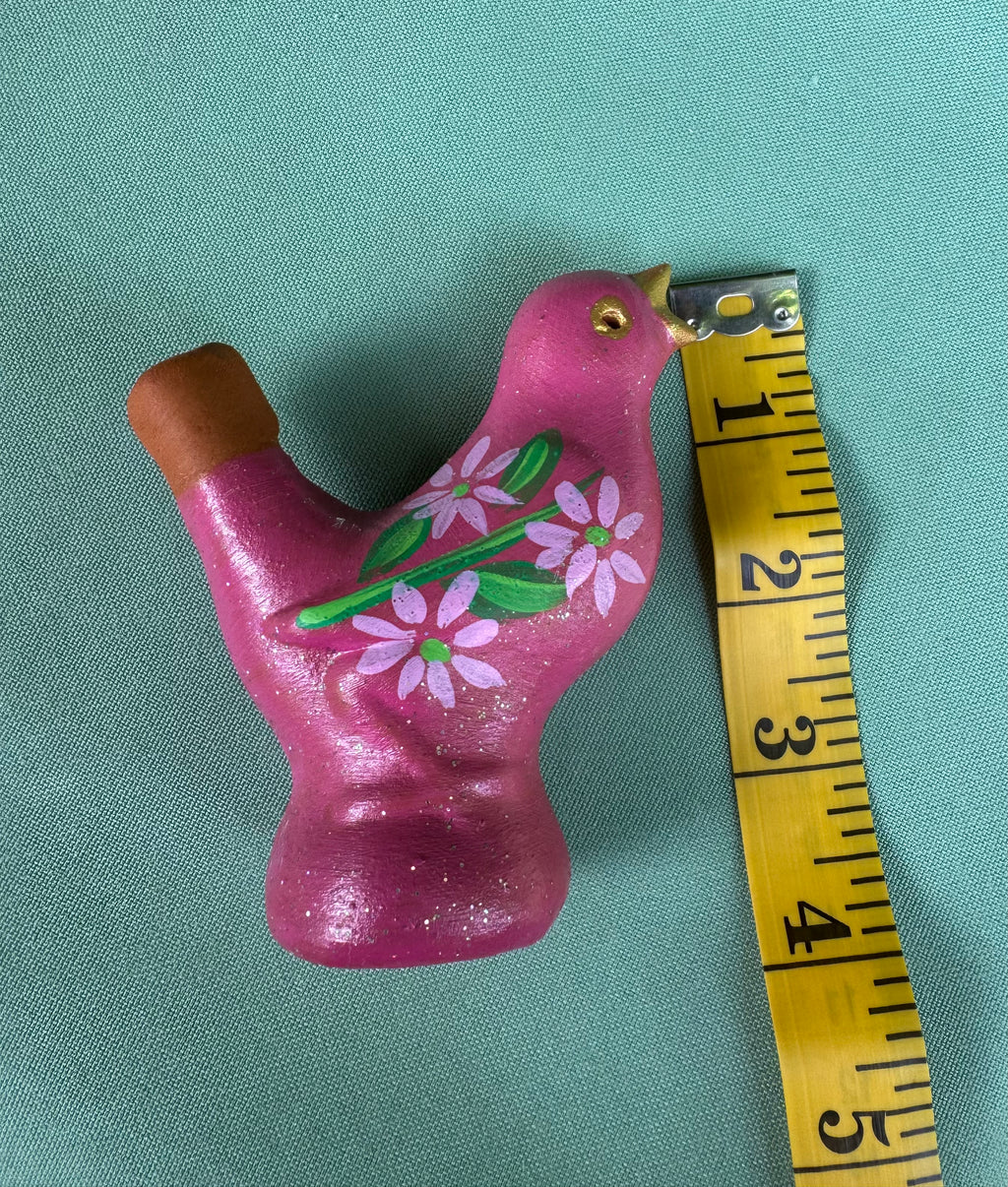 Peruvian Clay Bird Water Whistle