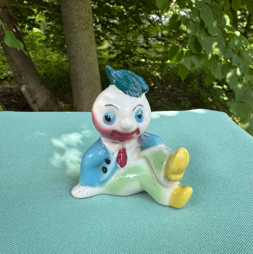 Vintage Ceramic Anthropomorphic Radish Figurine