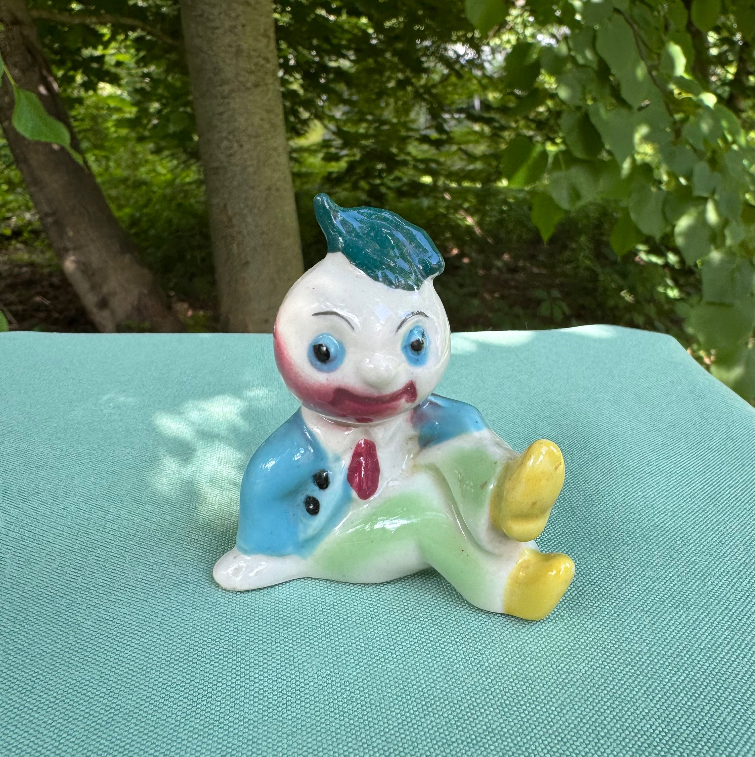 Vintage Ceramic Anthropomorphic Radish Figurine