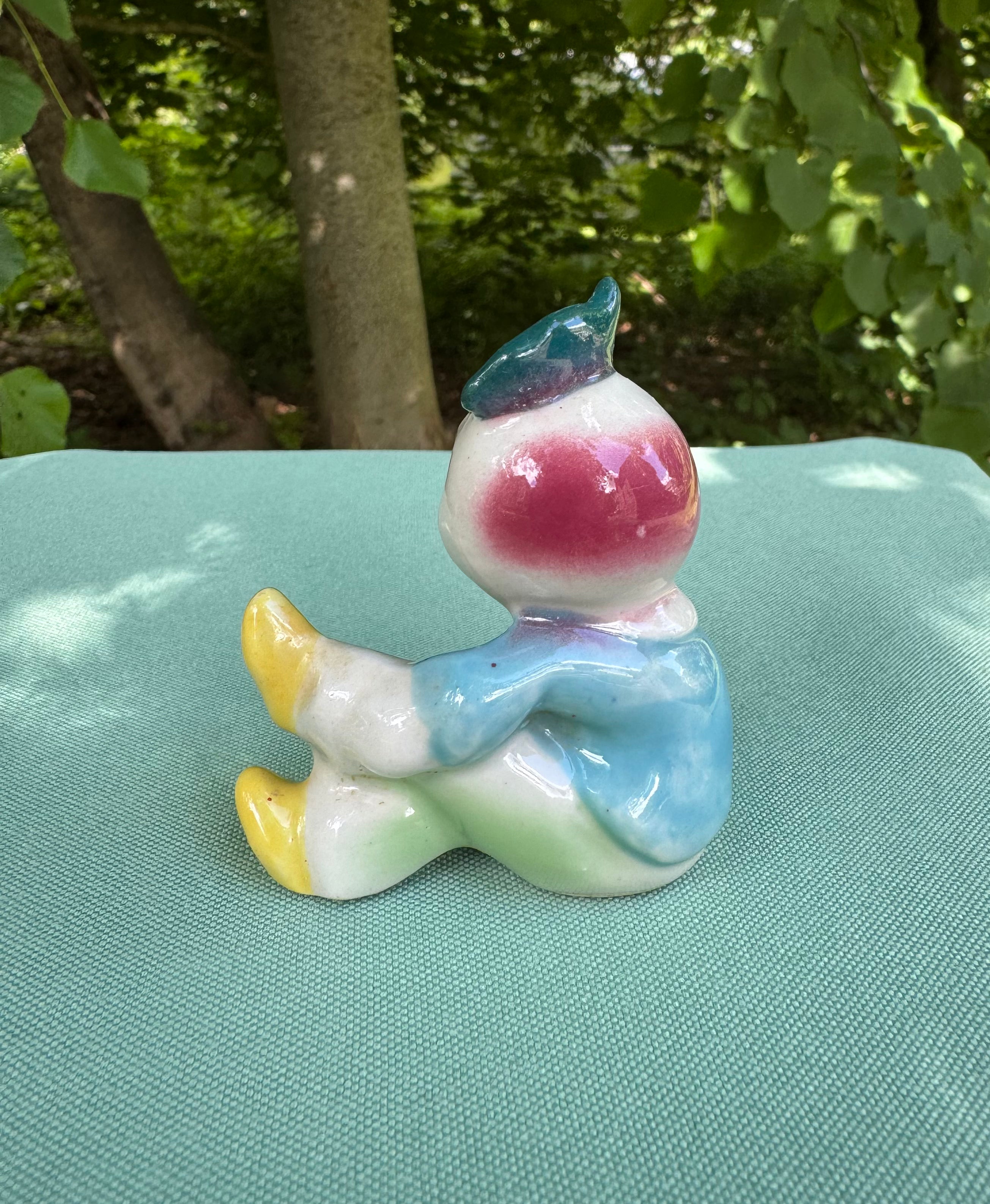Vintage Ceramic Anthropomorphic Radish Figurine