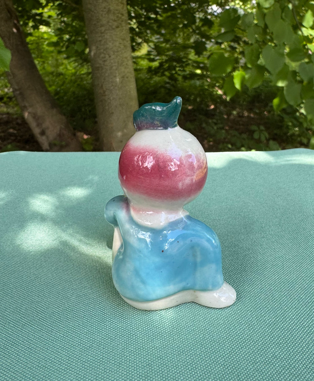 Vintage Ceramic Anthropomorphic Radish Figurine