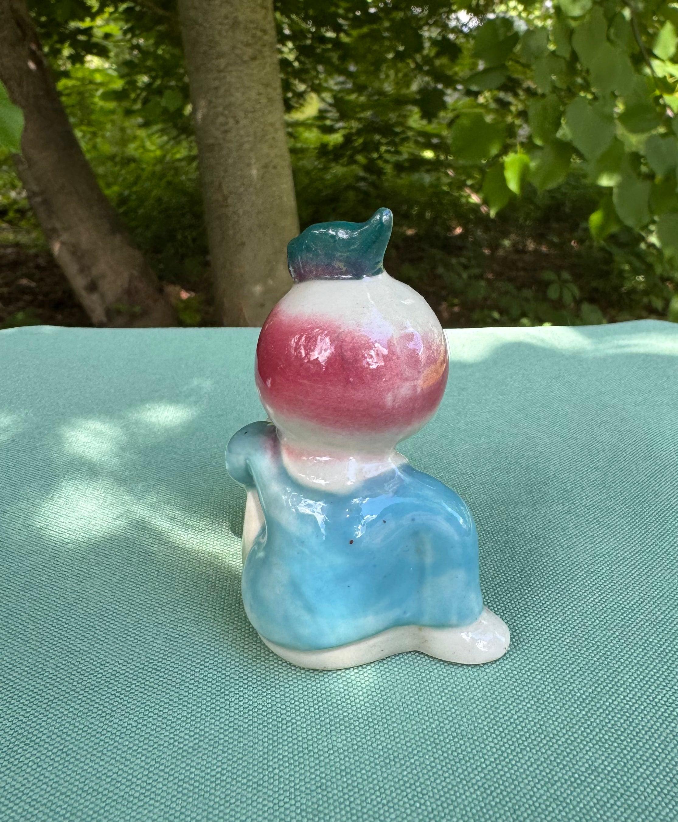 Vintage Ceramic Anthropomorphic Radish Figurine