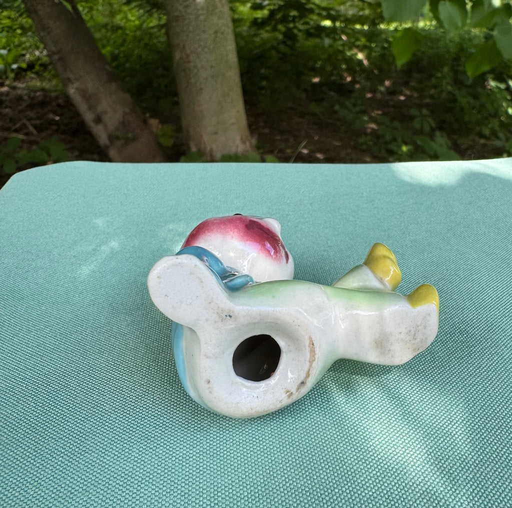 Vintage Ceramic Anthropomorphic Radish Figurine