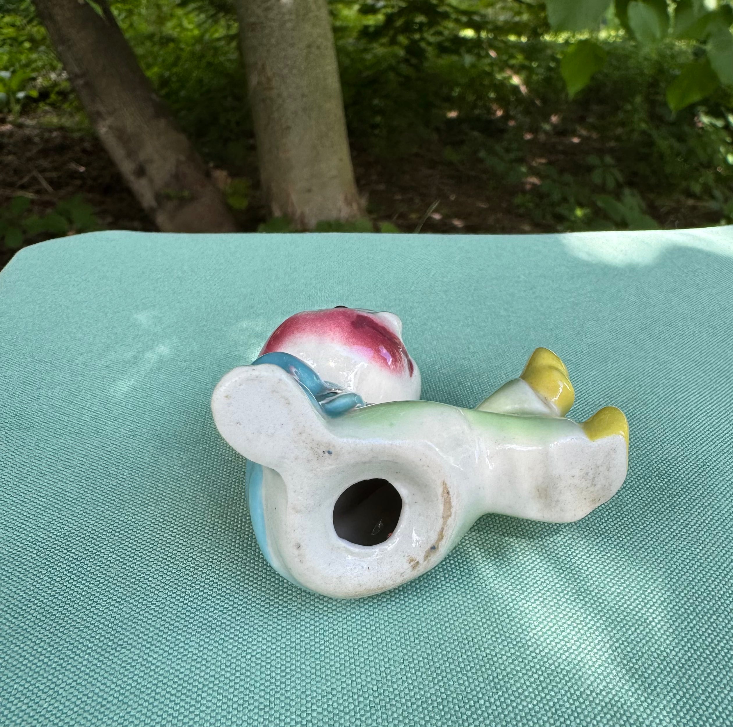 Vintage Ceramic Anthropomorphic Radish Figurine