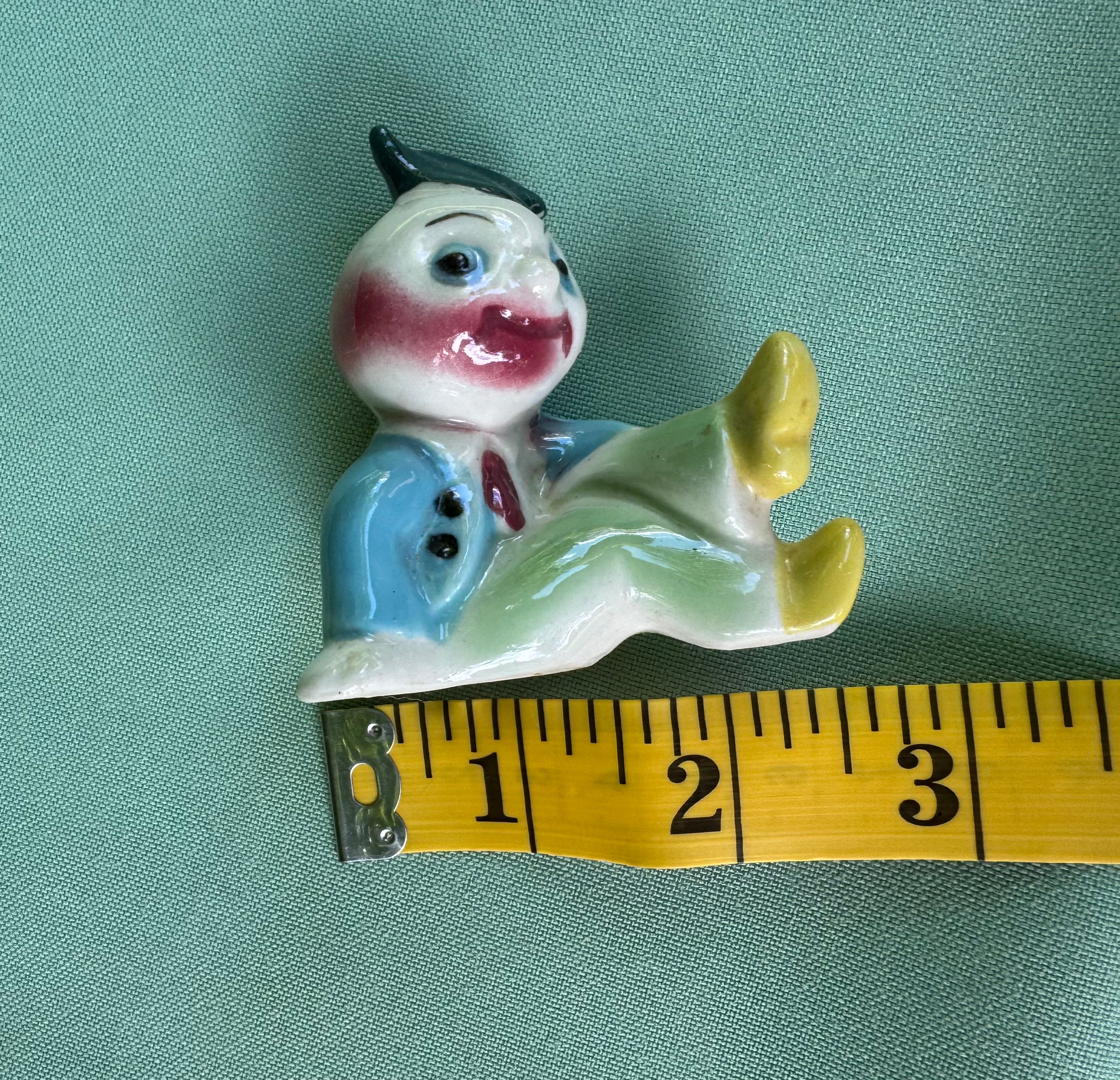 Vintage Ceramic Anthropomorphic Radish Figurine