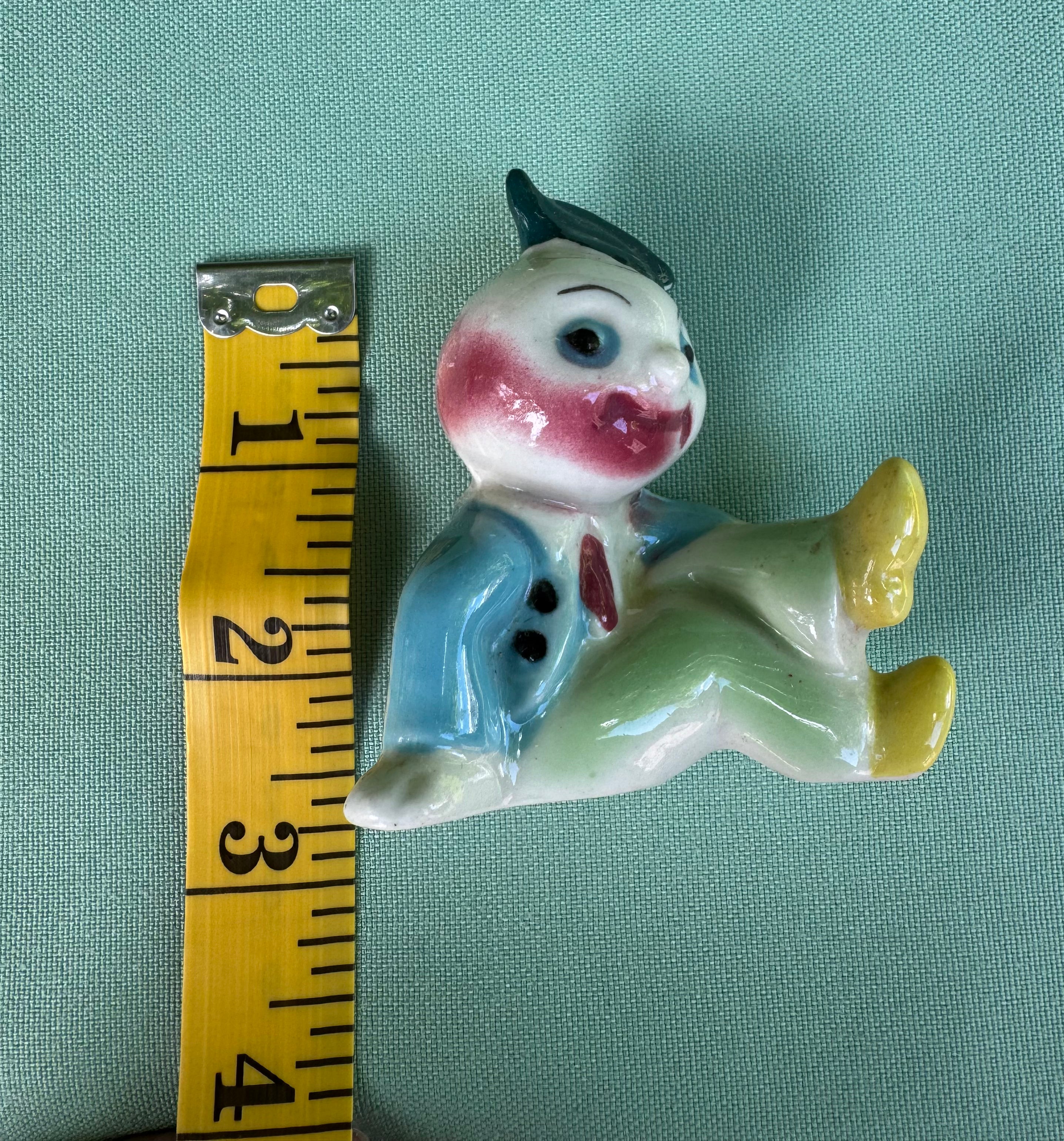 Vintage Ceramic Anthropomorphic Radish Figurine