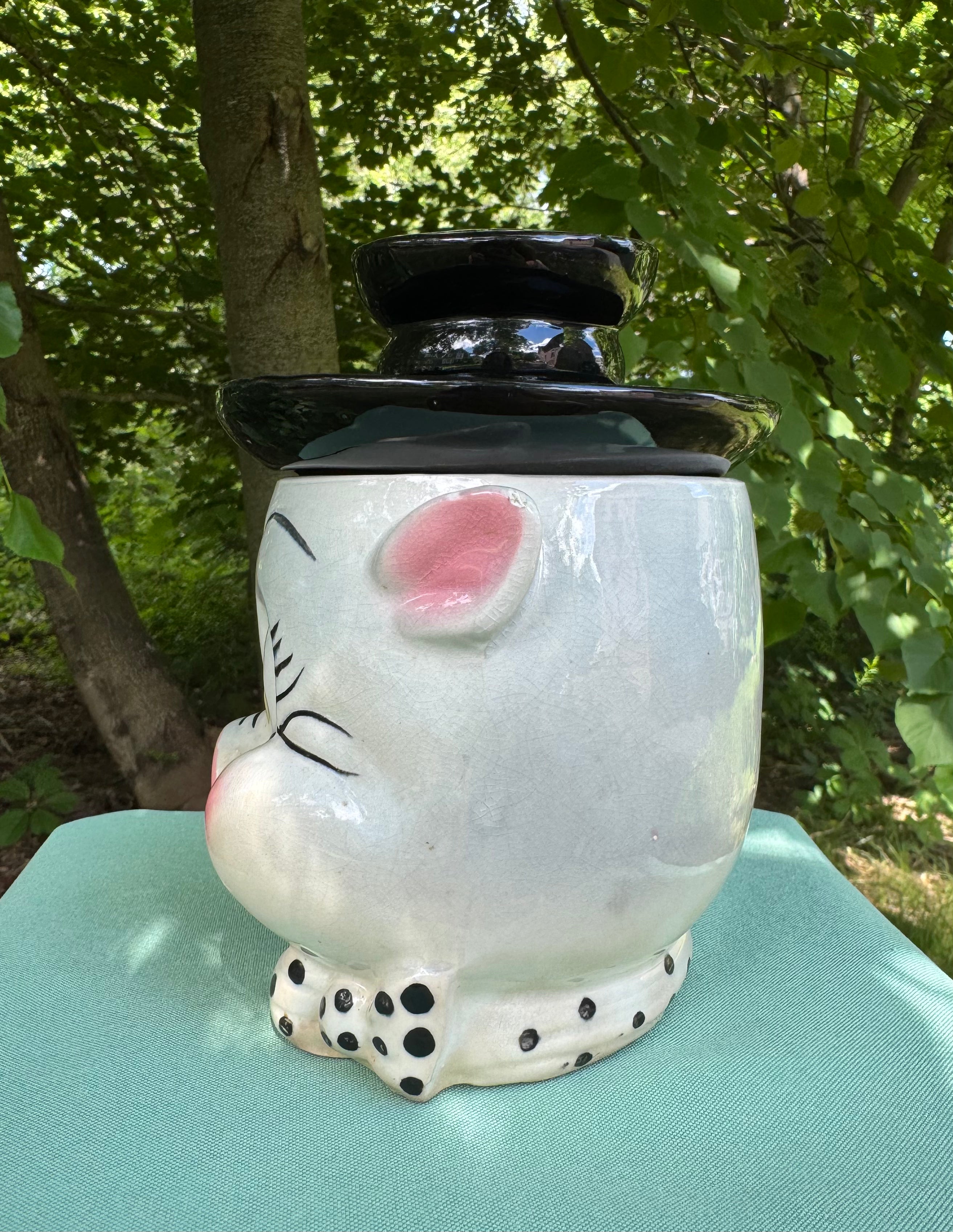 Vintage Porky Pig Cookie Jar Made in Japan