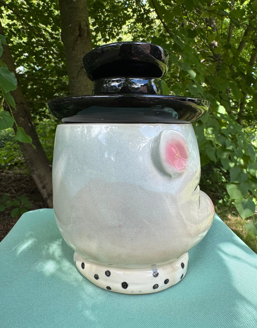 Vintage Porky Pig Cookie Jar Made in Japan